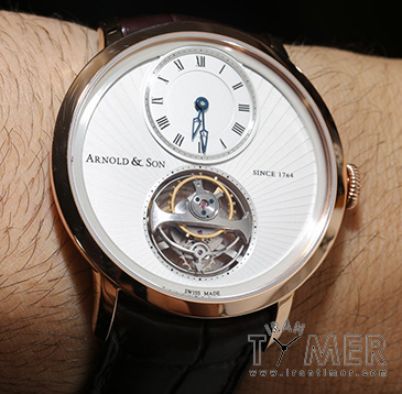 توربیلون فوق باریک آرنولد و پسر ساعت مچی گران قیمت 2014 2013 سبک لوکس "Arnold & Son UTTE "Ultra-Thin-Tourbillon